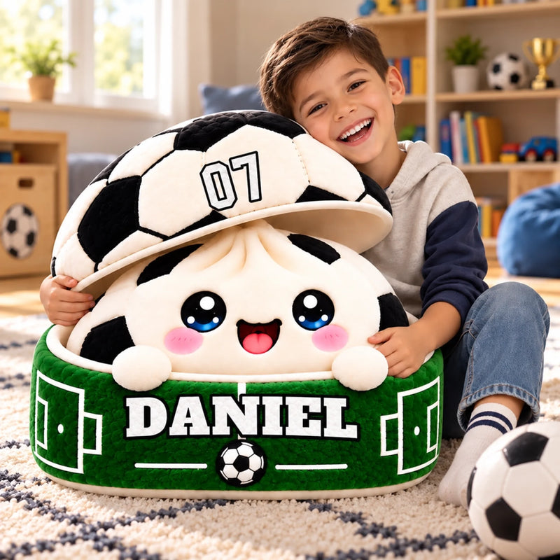 Custom Name Basketball Gifts for Boys, Girls - Personalized Shaped Pillow