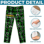 Custom Name Grandkids Gifts For Grandpa Grandma - Personalized Pajama Pants