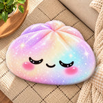 Custom Rainbow Kawaii Squishy Character Gifts For Kids - Personalized Shaped Pillow