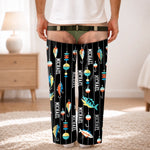 Custom Name Hook and Lure Gifts for Men - Personalized Pajama Pants