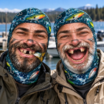 Custom Funny Bearded Fishermen Fishing Gifts for Anglers - Personalized Ski Mask