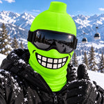 Custom Funny Skiing Face Design For Men, Women - Personalized BlockHead Ski Mask