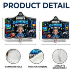 Custom Video Game Name Gifts for Kids - Personalized Snuggle Blanket