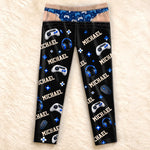 Custom Name Gamer Gifts for Men - Personalized Pajamas