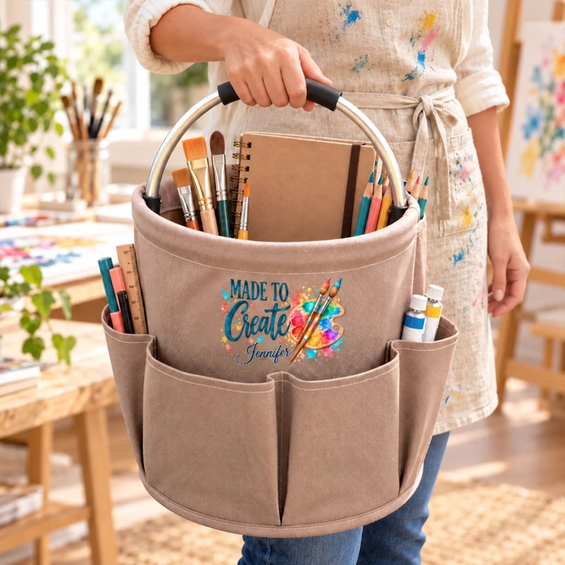 Custom Name Made to Create Gifts For Artists - Personalized Tool Bag