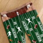 Custom Funny Name Football Gifts for Men - Personalized Pajamas