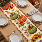 Custom Name Thanksgiving Family Gifts - Personalized Table Runner