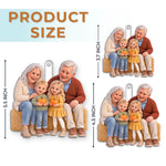 Custom Family Photo Christmas Gifts - Personalized Acrylic Ornament
