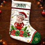 Custom Photo Christmas Elf Gifts For Kids - Personalized Stocking