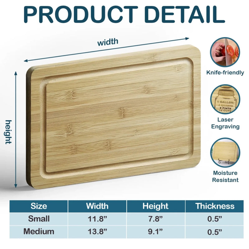 Custom Name Sourdough Bread Gifts For Bakers - Personalized Engraved Wooden Cutting Board