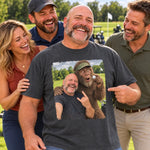 Custom Photo Golf Bigfoot Gifts For Men - Personalized Comfort T-Shirt