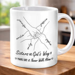 Custom Name Siblings Family Gifts - Personalized Mug