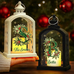 Custom Family Name Christmas Gifts - Personalized LED Candle Lantern