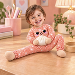 Custom Photo Cute Pajamas Gifts for Kids - Personalized Poseable Plush Doll