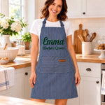 Custom Name Baking Gifts For Women - Personalized Embroidered Apron