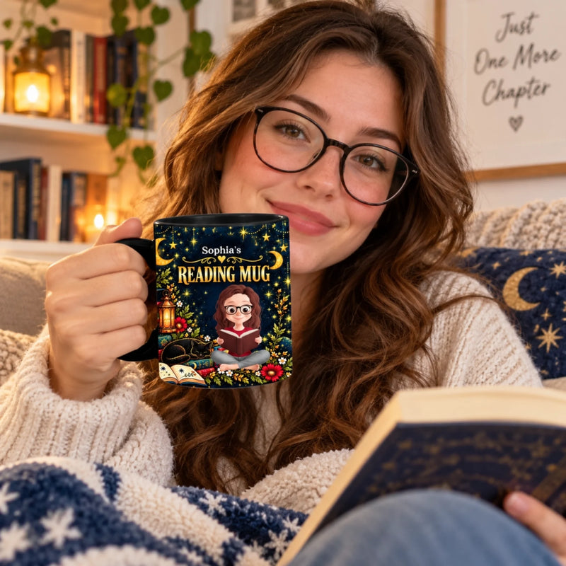 Custom Enchanted Reading Nook Gifts For Book Lovers - Personalized Mug