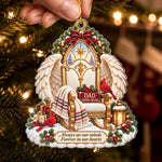 Custom Memorial Name Christmas Gifts for Dad - Personalized Acrylic Ornament